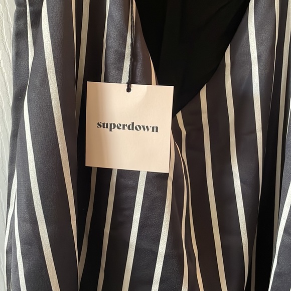 SUPERDOWN Spaghetti Strapped Tank w/ Deep V back - Picture 3 of 5